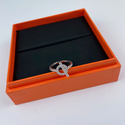 [⭐Reverie Jewels]ECHAPPEE RING SILVER DIAMOND