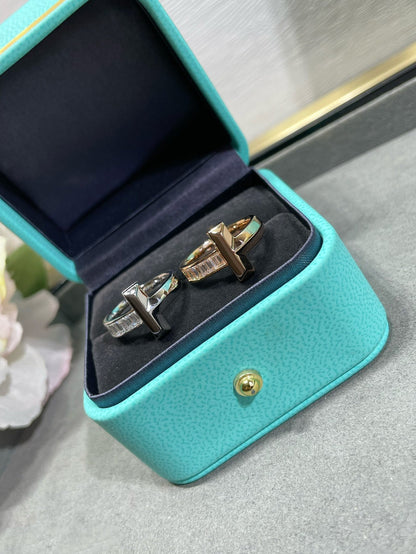 [Reverie Jewels]T1 WIDE 4.5MM DIAMOND RING