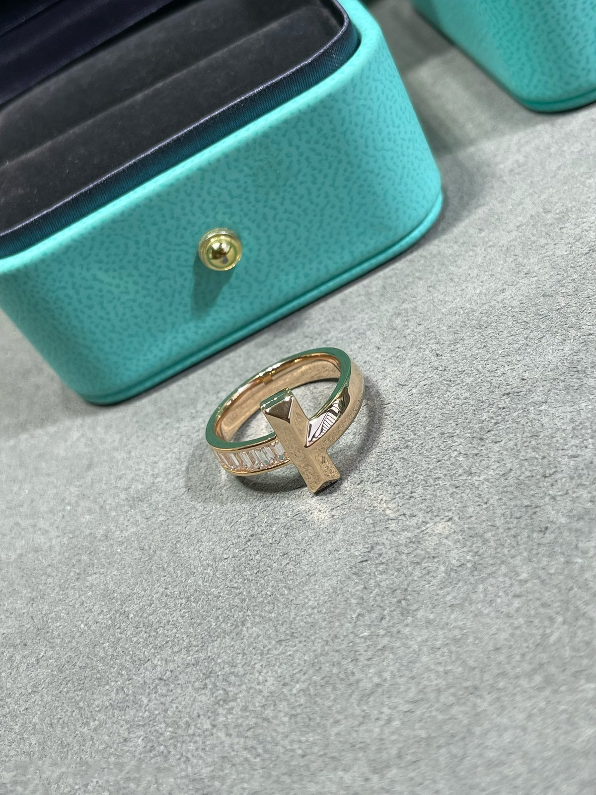 [Reverie Jewels]T1 WIDE 4.5MM DIAMOND RING