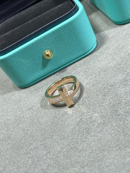 [Reverie Jewels]T1 WIDE 4.5MM DIAMOND RING