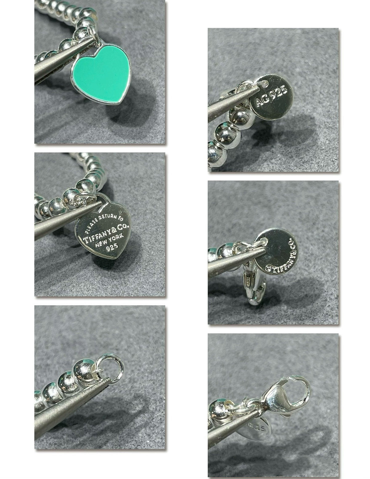 [Reverie Jewels]RETURN TO TIF SILVER BEAD NECKLACE