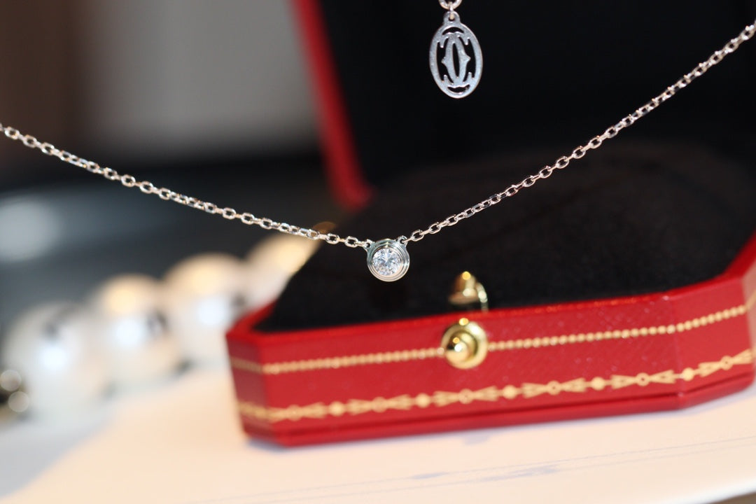[⭐Reverie Jewels]DAMOUR DIAMOND NECKLACE