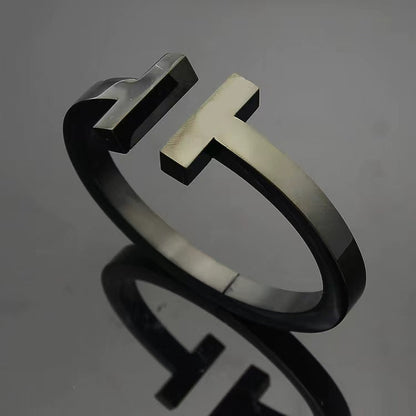 [Reverie Jewels]T SQUARE OPEN BRACELET