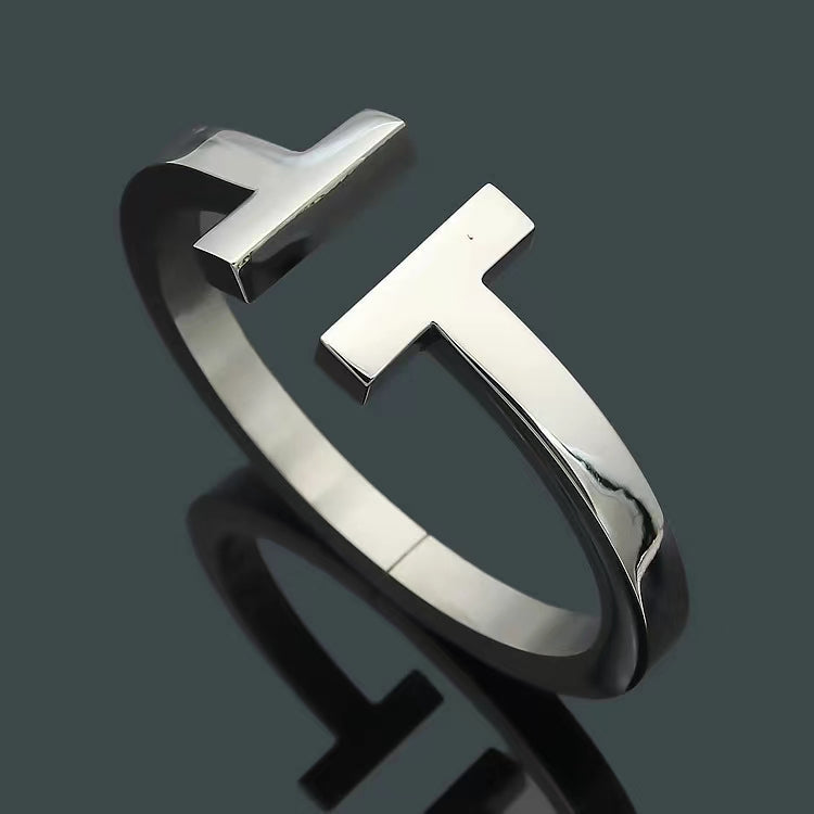 [Reverie Jewels]T SQUARE OPEN BRACELET