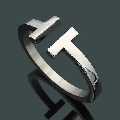 [Reverie Jewels]T SQUARE OPEN BRACELET