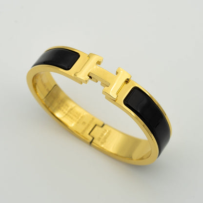 [⭐Reverie Jewels]H BLACK BRACELET