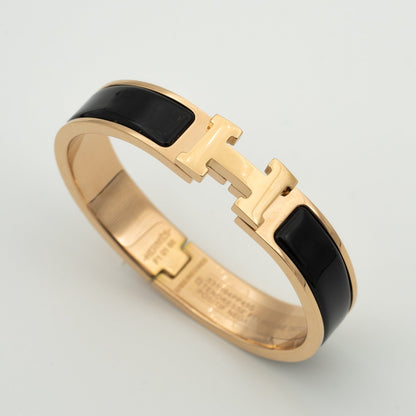 [⭐Reverie Jewels]H BLACK BRACELET