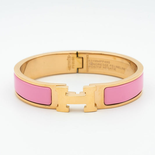 [⭐Reverie Jewels]H PINK BRACELET