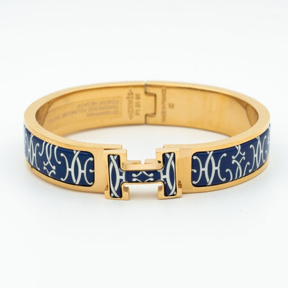 [⭐Reverie Jewels]H BRACELET BLACK MULTICOLOR