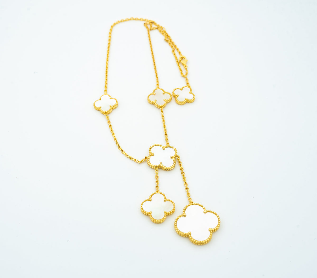 [⭐Reverie Jewels]CLOVER MOTHER OF PEARL NECKLACE 6 MOTIF