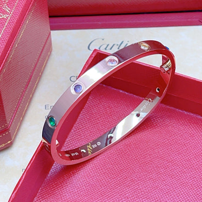 [⭐Reverie Jewels] 2026 RAINBOW LOVE BRACELET 6.1MM  10 DIAMONDS