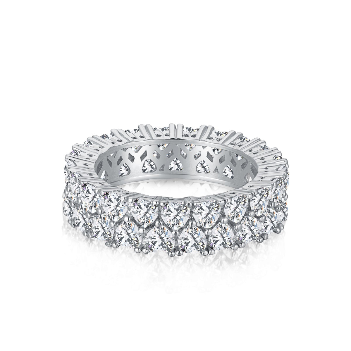 [Reverie Jewels]Sparkling Full Heart Ring