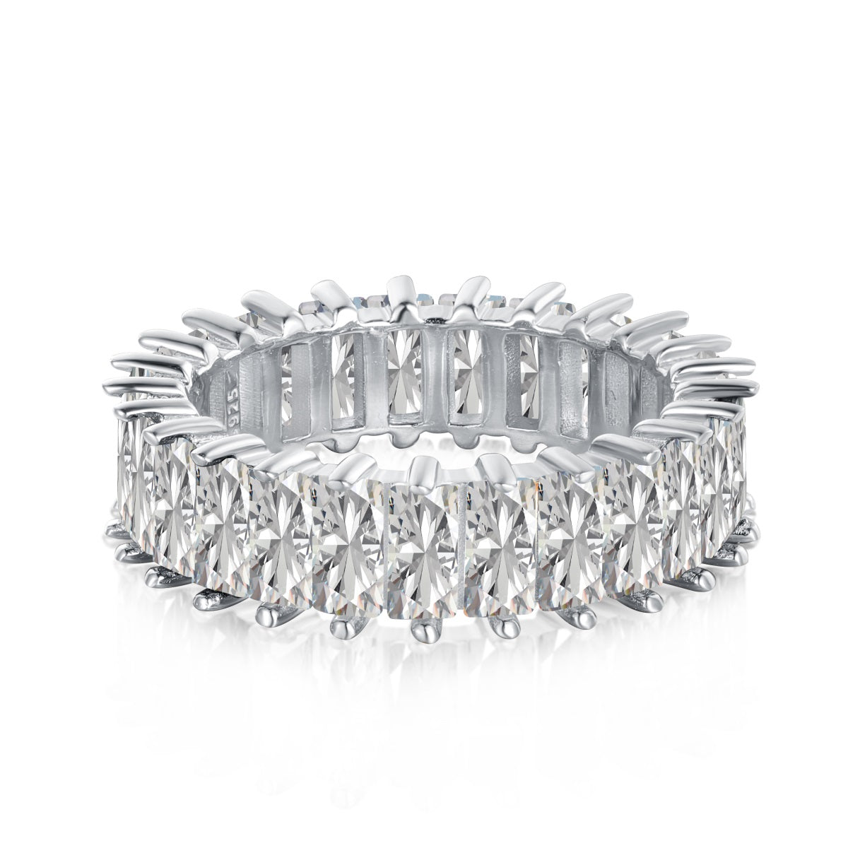 [Reverie Jewels]Unique Colorful Radiant Cut RIng