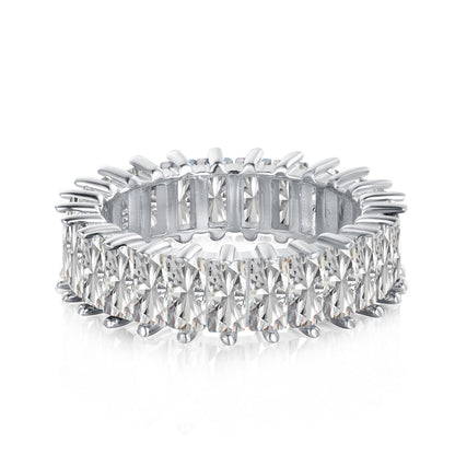 [Reverie Jewels]Unique Colorful Radiant Cut RIng