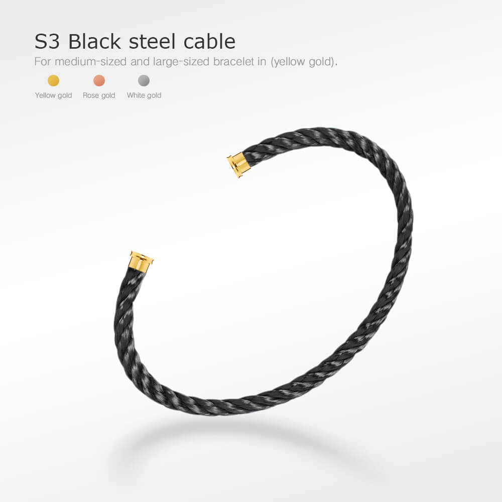 [⭐Reverie Jewels]FORCE SERIES BRACELET CABLES 50 CHOICES (DIY SELECTION)