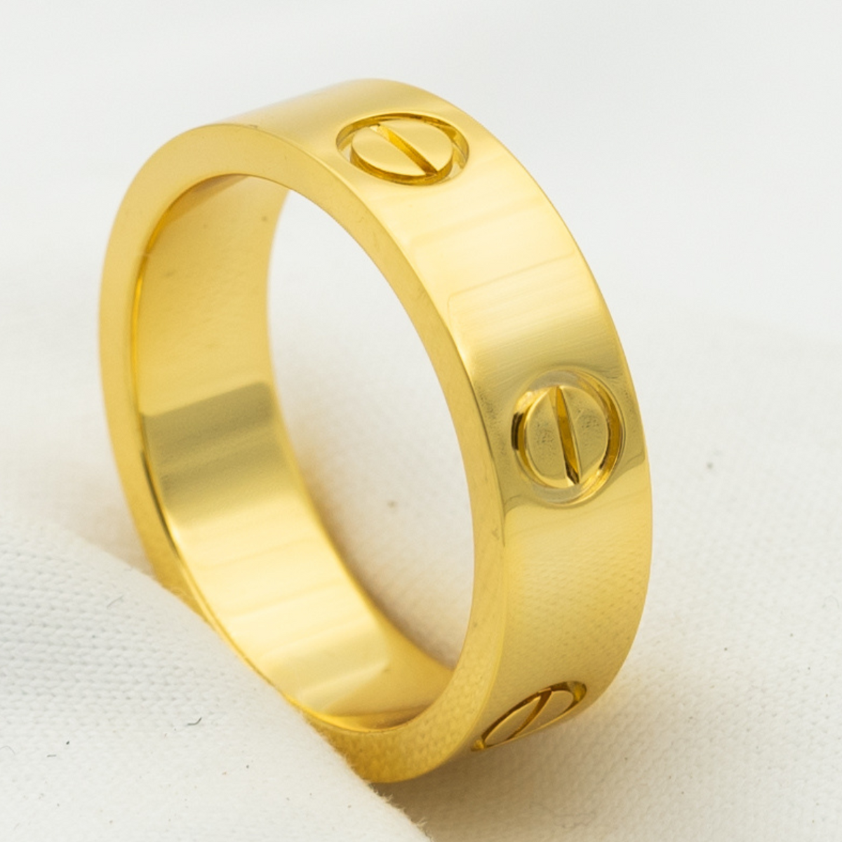[⭐Reverie Jewels]LOVE RING 5.5MM NO DIAMOND