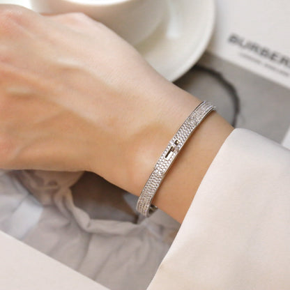 [⭐Reverie Jewels]KELLY BRACELET DIAMOND PAVED