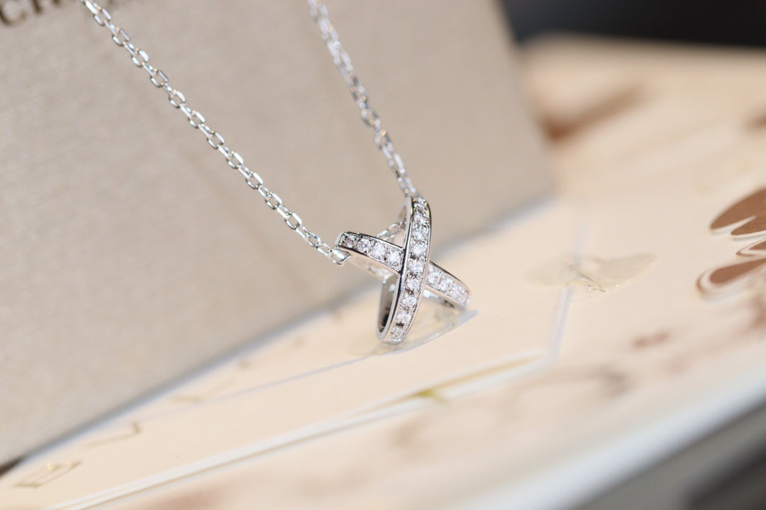 [⭐Reverie Jewels]JEUX DE DIAMOND NECKLACE