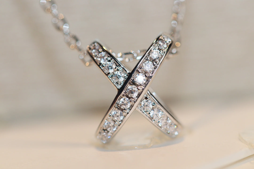 [⭐Reverie Jewels]JEUX DE DIAMOND NECKLACE