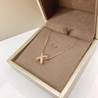 [⭐Reverie Jewels]JEUX DE DIAMOND NECKLACE