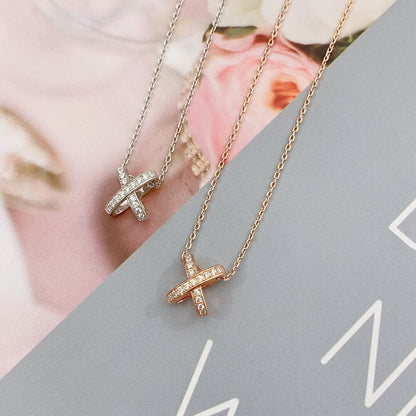 [⭐Reverie Jewels]JEUX DE DIAMOND NECKLACE