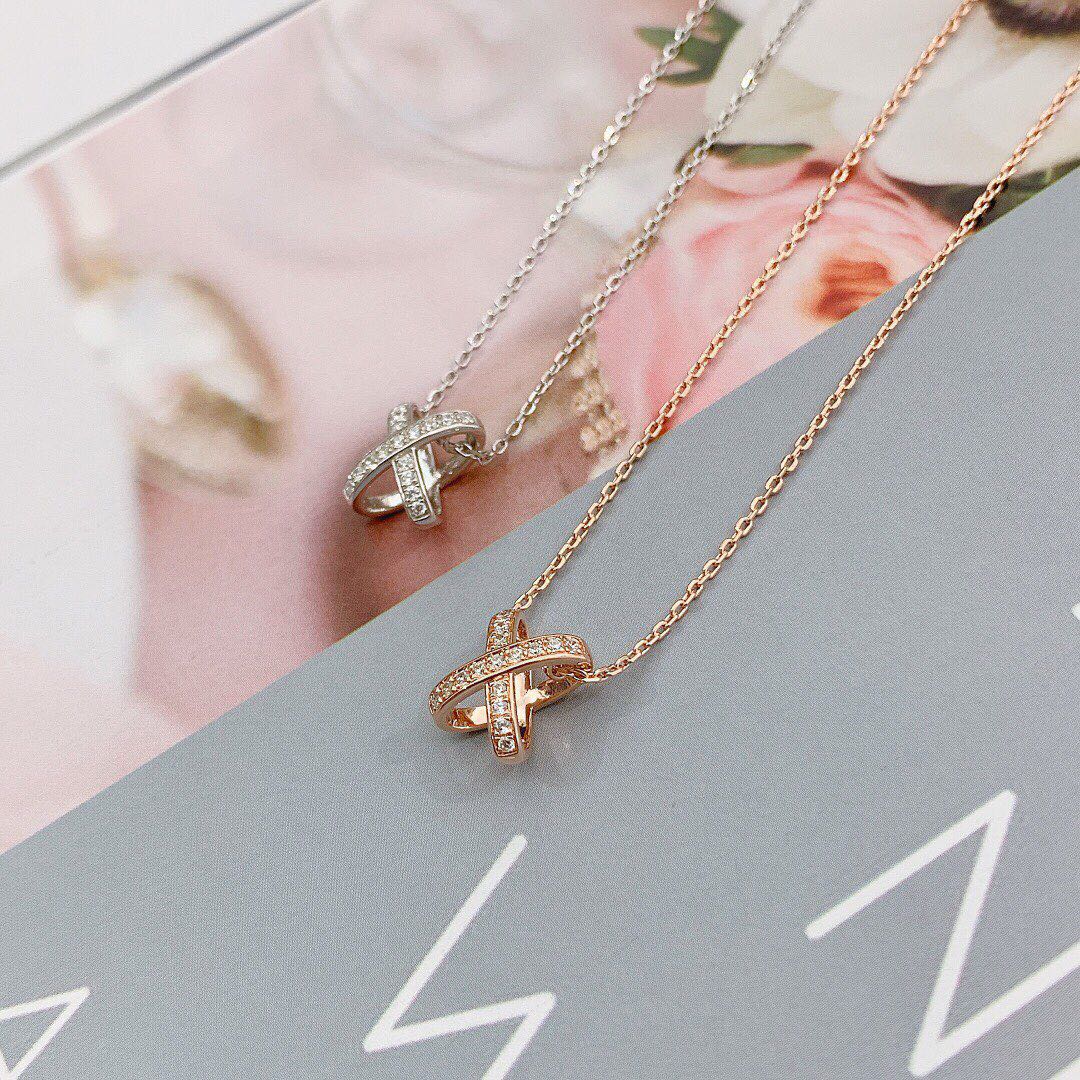 [⭐Reverie Jewels]JEUX DE DIAMOND NECKLACE