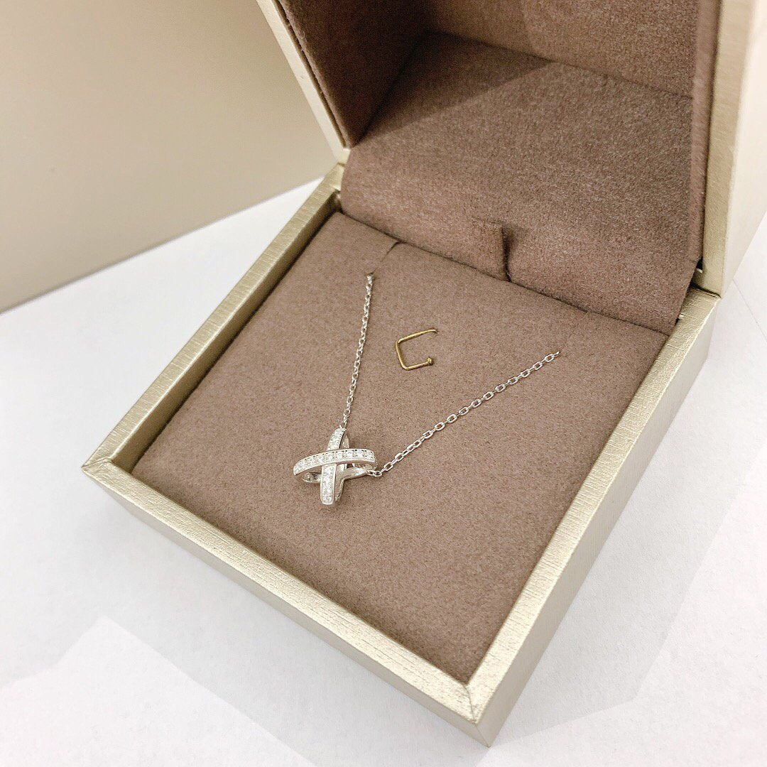 [⭐Reverie Jewels]JEUX DE DIAMOND NECKLACE