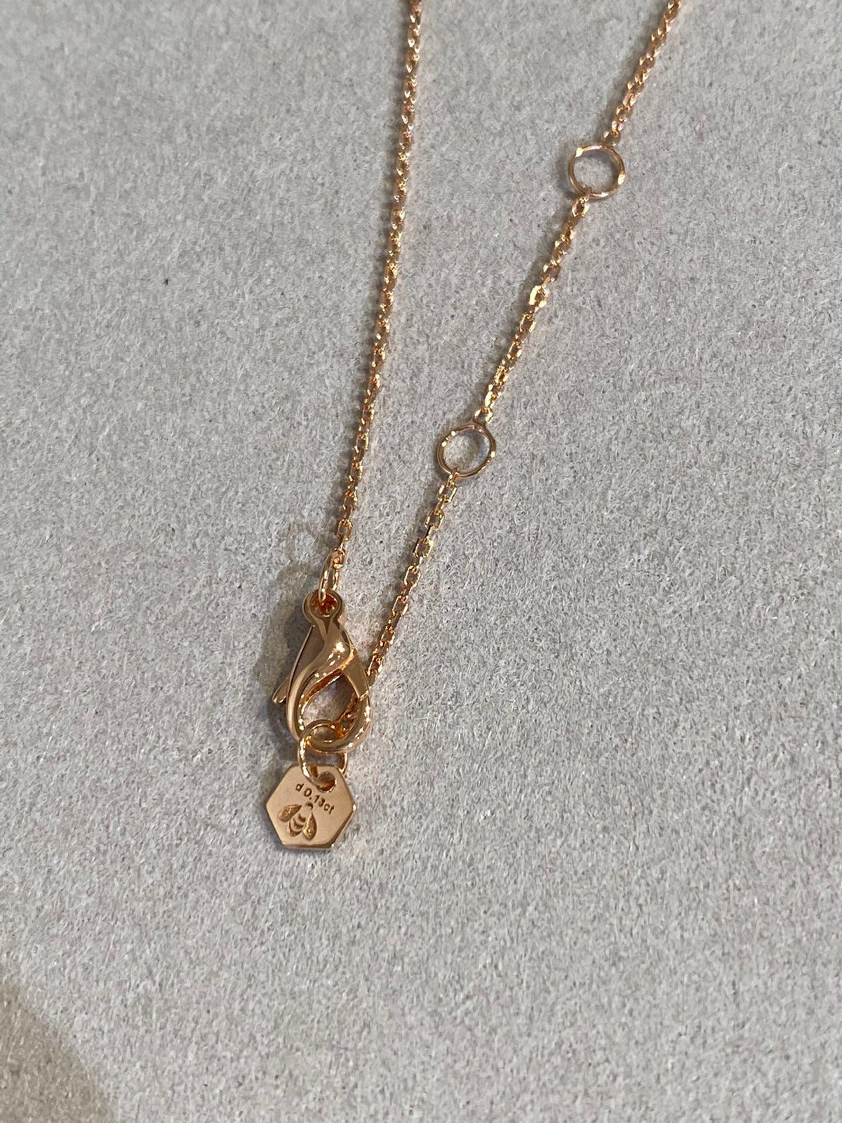 [⭐Reverie Jewels]BEE LOVE DIAMOND NECKLACE