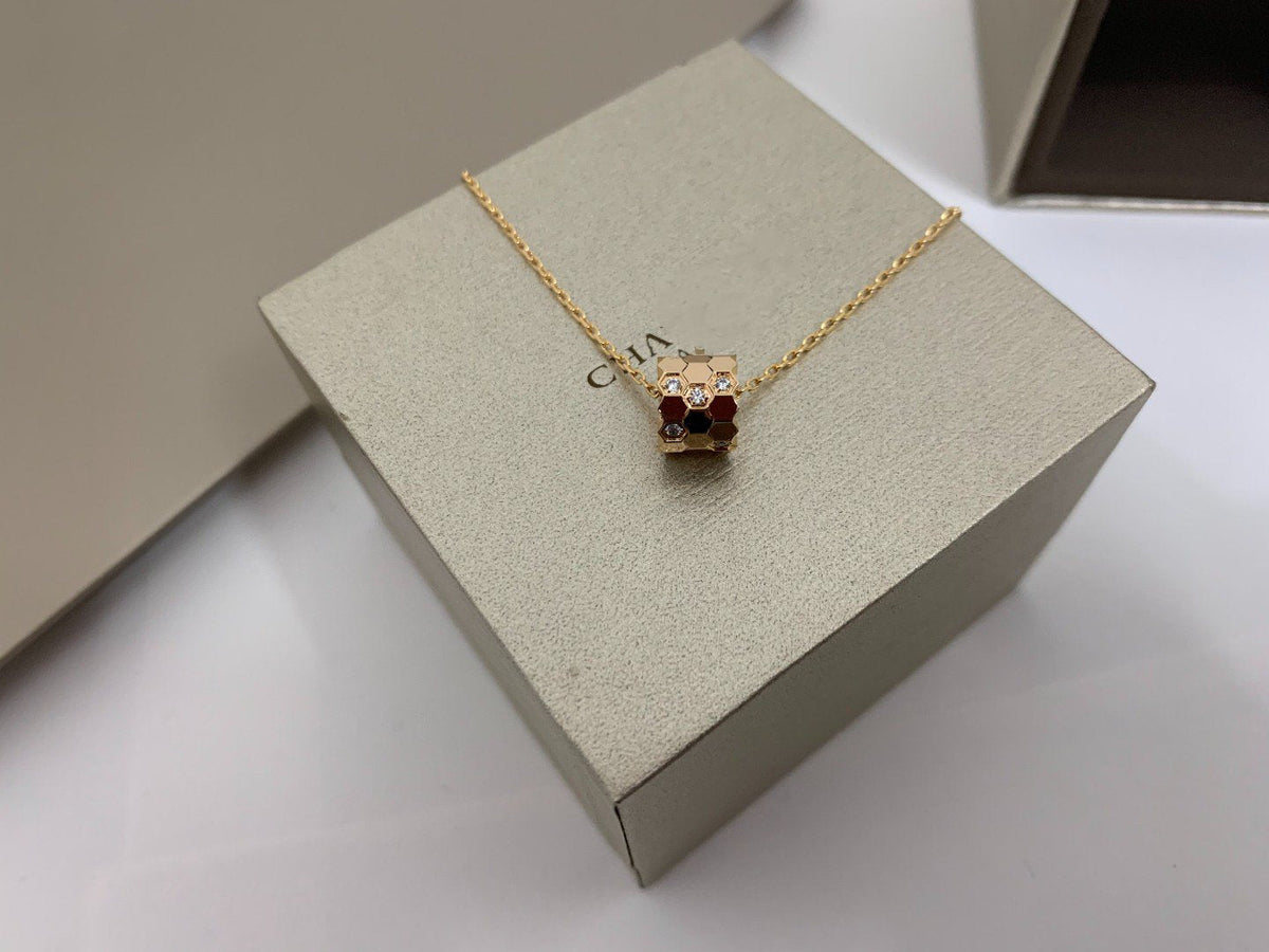 [⭐Reverie Jewels]BEE LOVE DIAMOND NECKLACE
