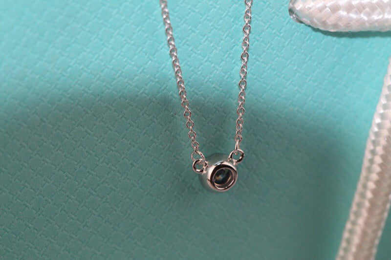 [Reverie Jewels]ELSA PERETTI SERIES SINGLE DIAMOND SIMPLE NECKLACE
