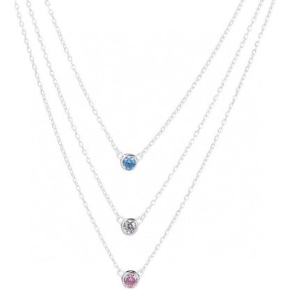 [Reverie Jewels]ELSA PERETTI SERIES SINGLE DIAMOND SIMPLE NECKLACE
