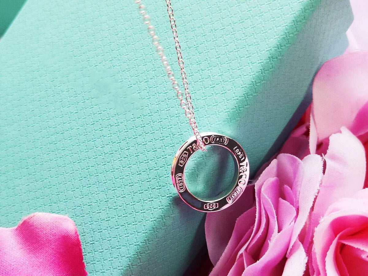 [Reverie Jewels]SINGLE RING NECKLACE CHAIN LENGTH
