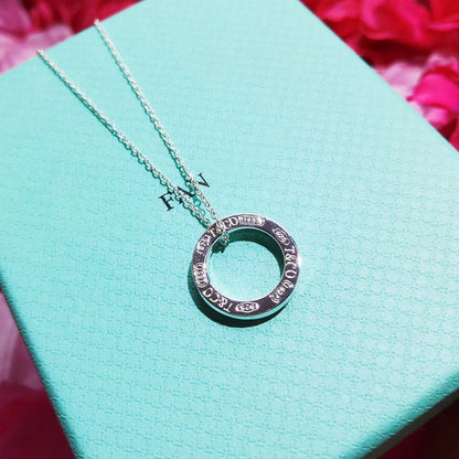 [Reverie Jewels]SINGLE RING NECKLACE CHAIN LENGTH
