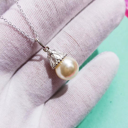 [Reverie Jewels]PEARL PENDANT GATSBY ZIEGFELD PEARL SILVER NECKLACE