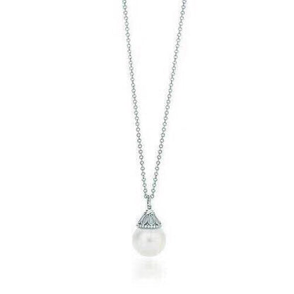 [Reverie Jewels]PEARL PENDANT GATSBY ZIEGFELD PEARL SILVER NECKLACE