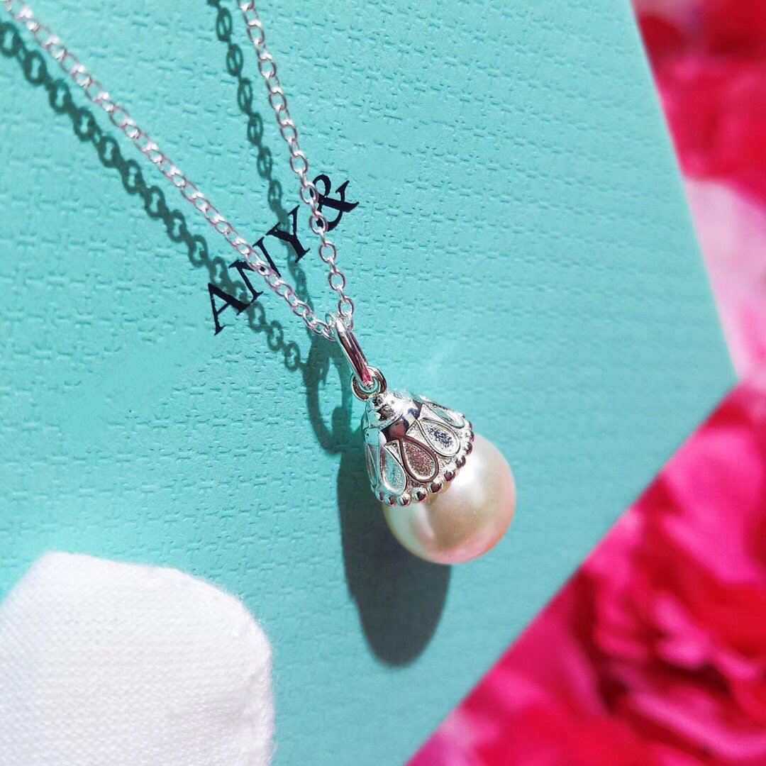[Reverie Jewels]PEARL PENDANT GATSBY ZIEGFELD PEARL SILVER NECKLACE
