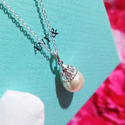 [Reverie Jewels]PEARL PENDANT GATSBY ZIEGFELD PEARL SILVER NECKLACE