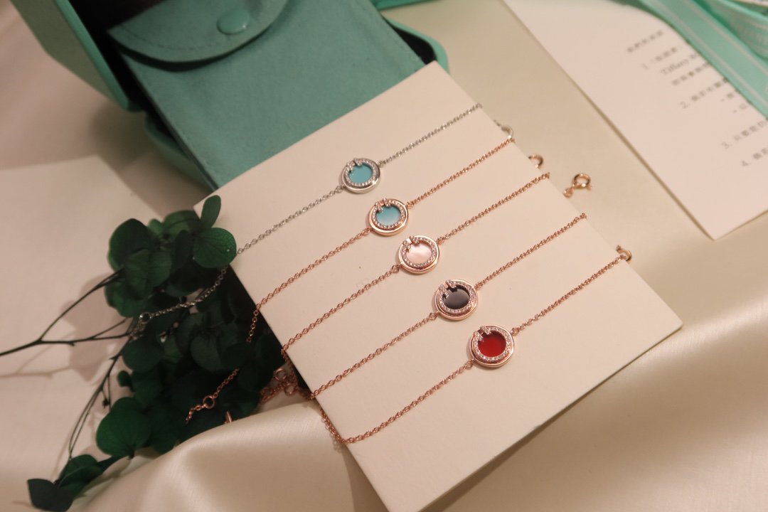 [Reverie Jewels]DIAMOND CIRCLE PINK GOLD BRACELET