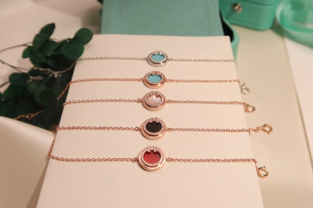 [Reverie Jewels]DIAMOND CIRCLE PINK GOLD BRACELET