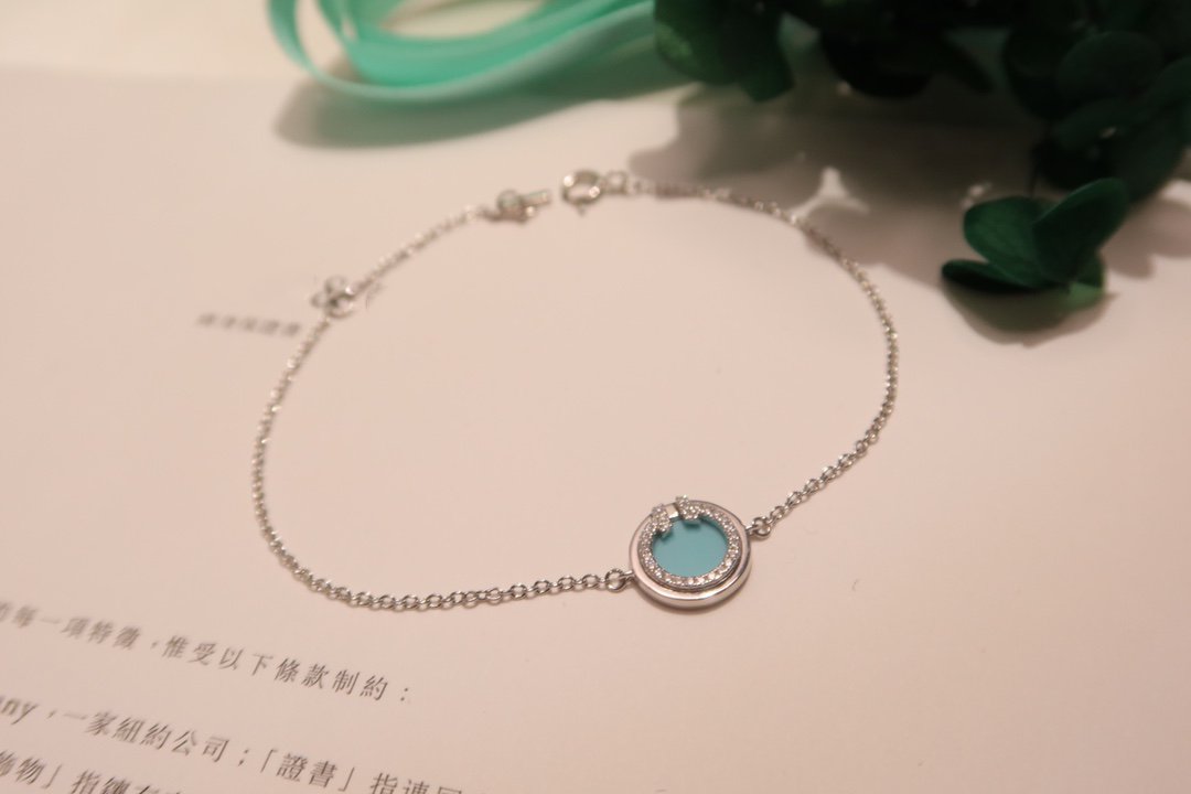 [Reverie Jewels]DIAMOND CIRCLE PINK GOLD BRACELET