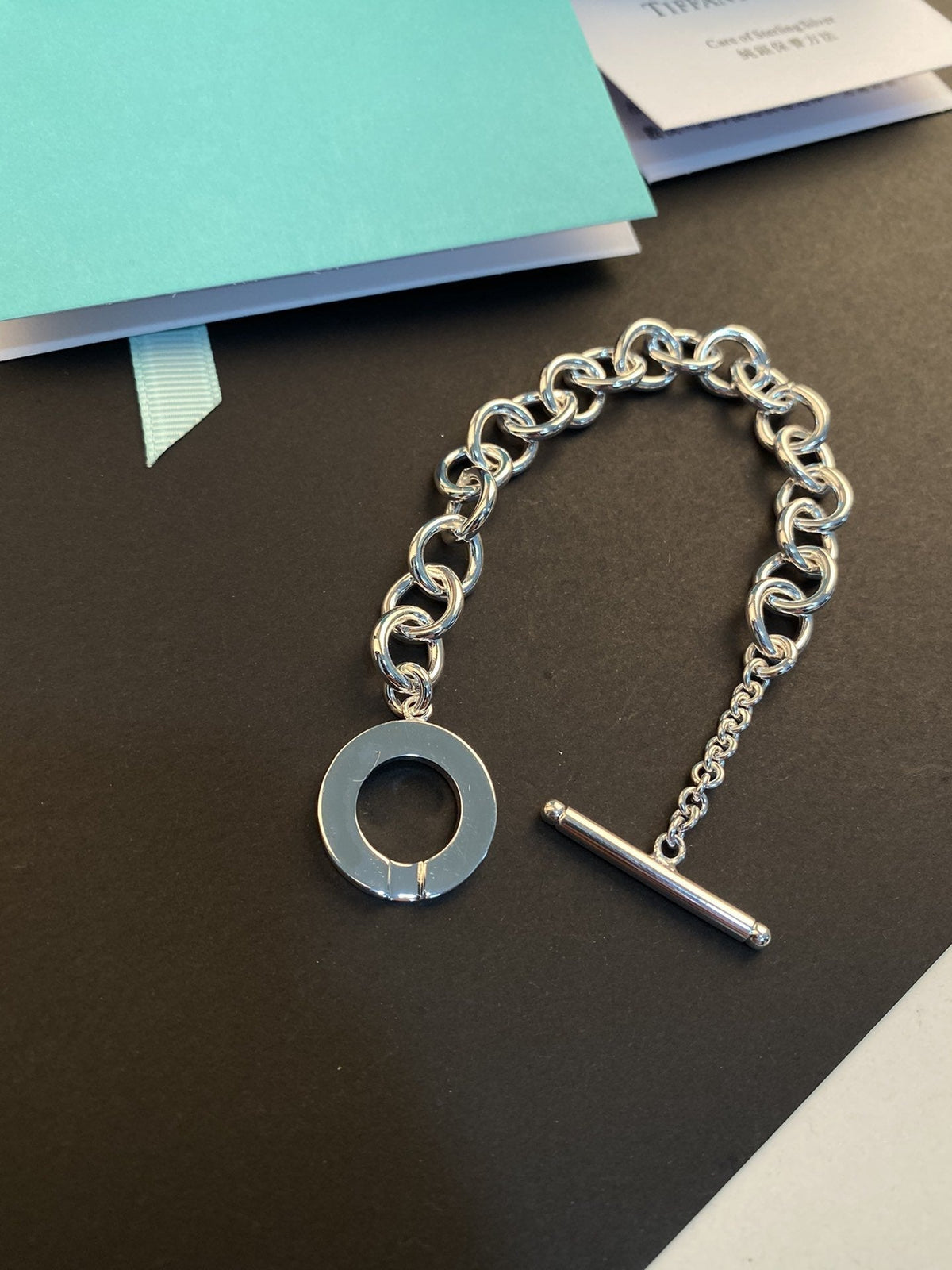 [Reverie Jewels]TOGGLE TAG BRACELET SILVER