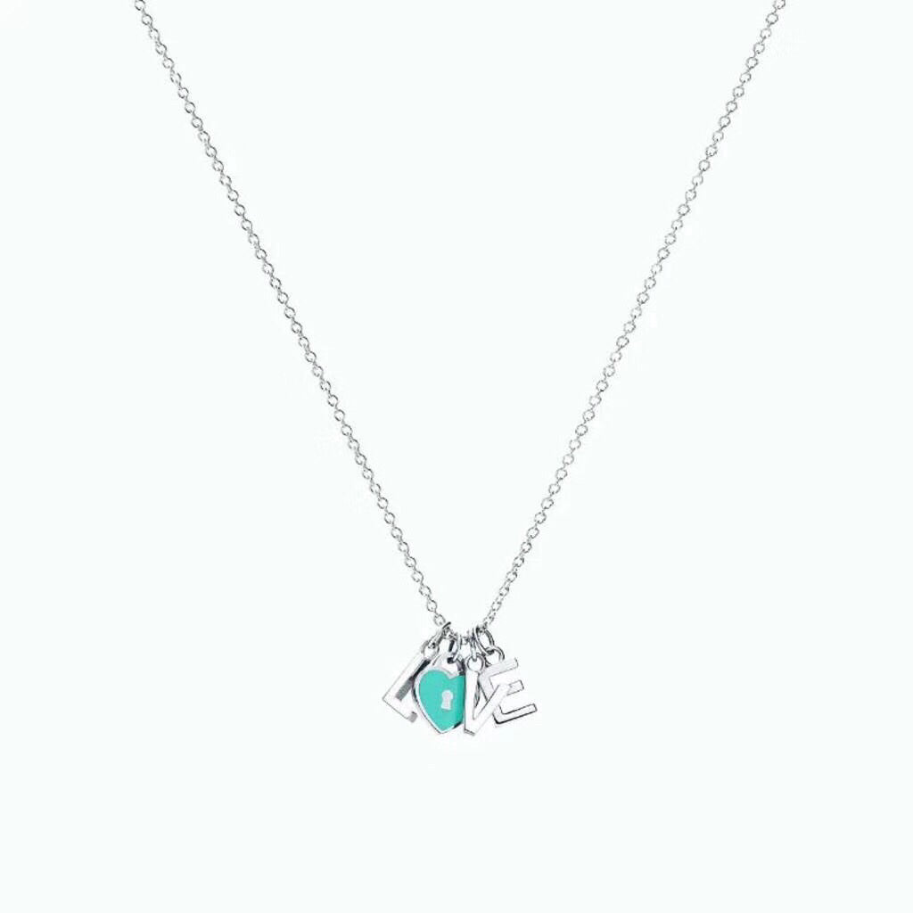 [Reverie Jewels]COLLAR LOVE PLATA NECKLACE