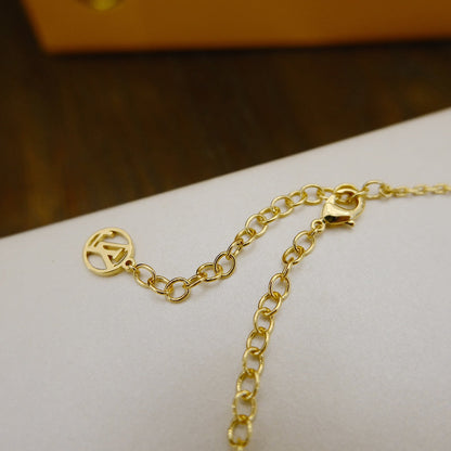 [⭐Reverie Jewels]BLOOMING SUPPLE NECKLACE BRASS