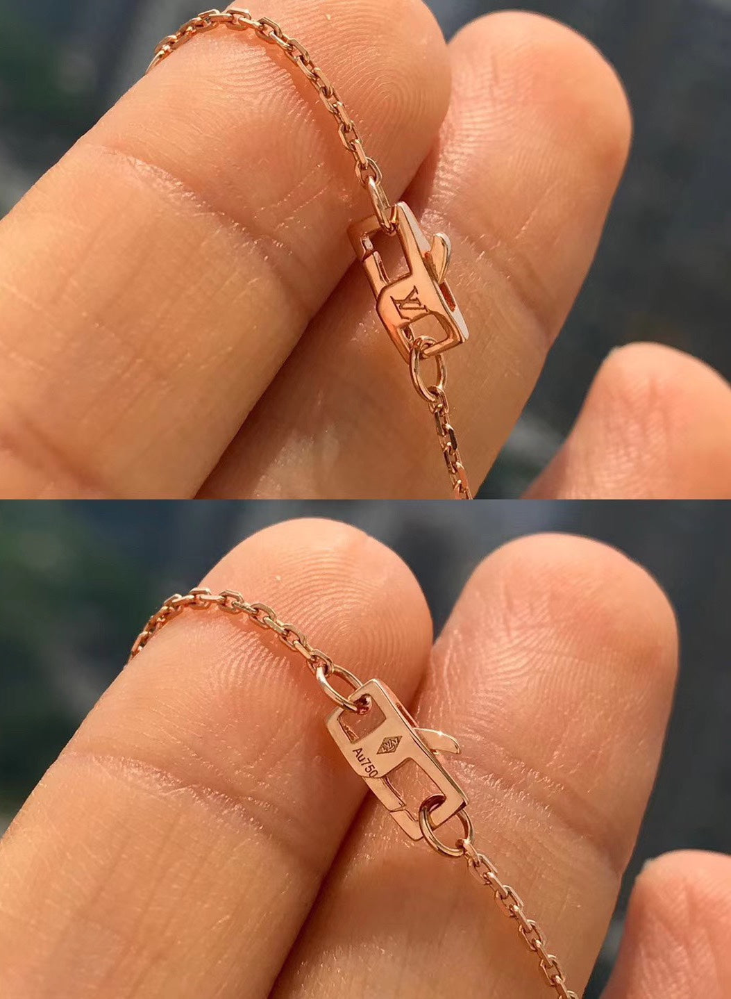 [⭐Reverie Jewels]BLOSSOM PENDANT PINK GOLD AND DIAMOND