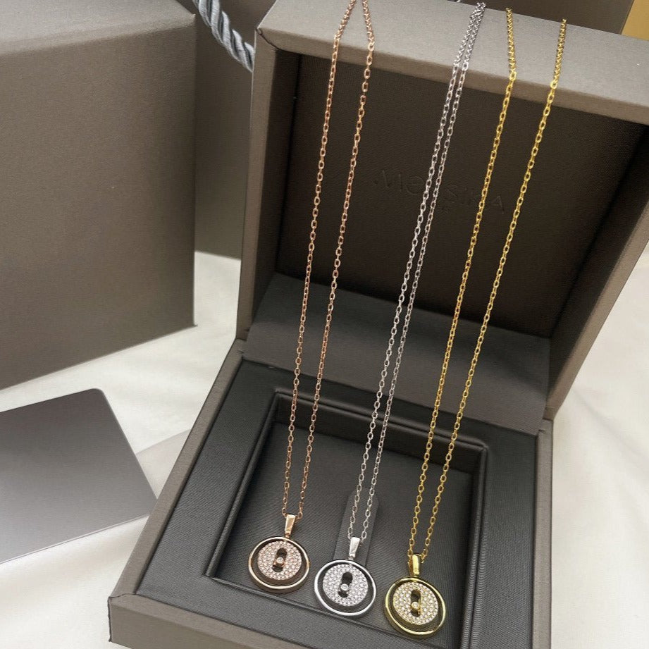 [⭐Reverie Jewels]Demo MOVER PM PAVED NECKLACE