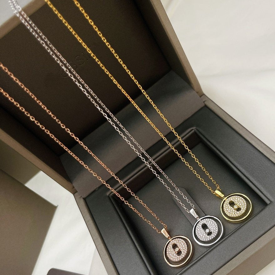 [⭐Reverie Jewels]Demo MOVER PM PAVED NECKLACE