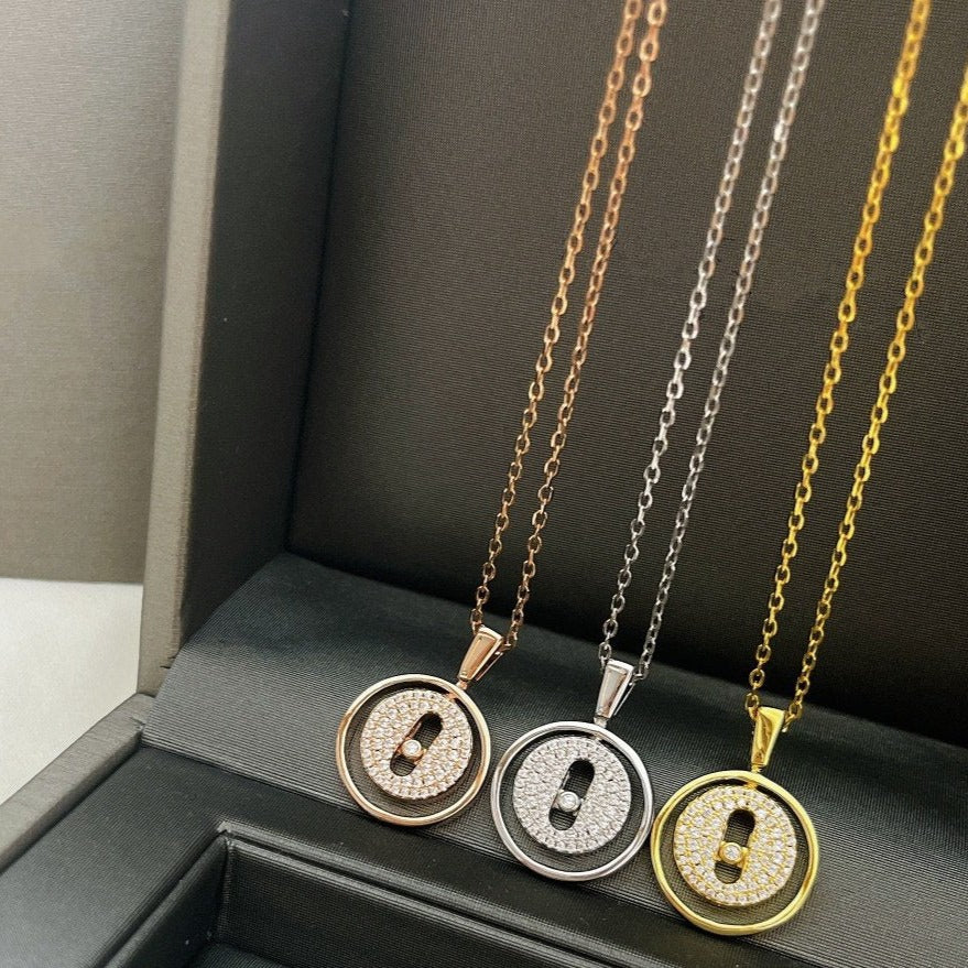 [⭐Reverie Jewels]Demo MOVER PM PAVED NECKLACE