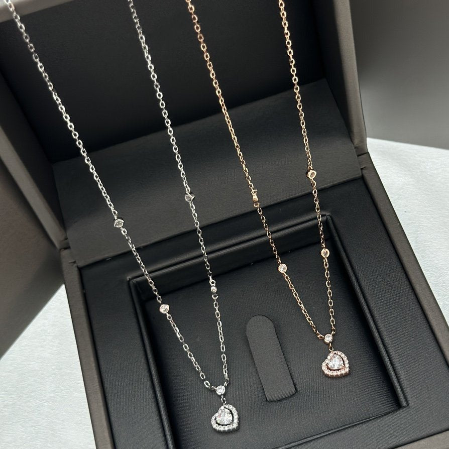 [⭐Reverie Jewels]JOY HEART DIAMOND NECKLACE