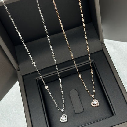 [⭐Reverie Jewels]JOY HEART DIAMOND NECKLACE