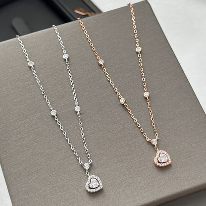 [⭐Reverie Jewels]JOY HEART DIAMOND NECKLACE